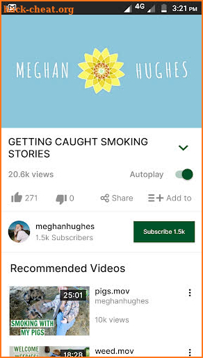 TheWeedTube screenshot