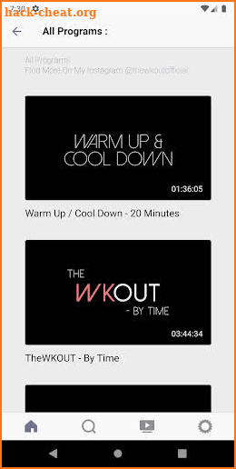 TheWKOUT screenshot