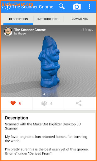 Thingiverse screenshot