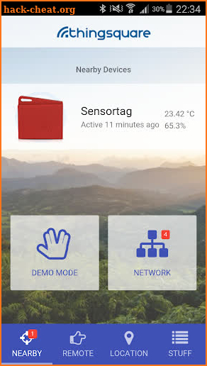 Thingsquare screenshot