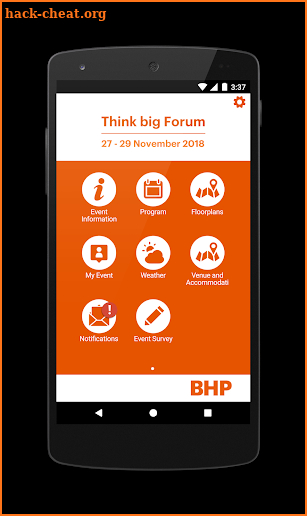 Think big Forum screenshot