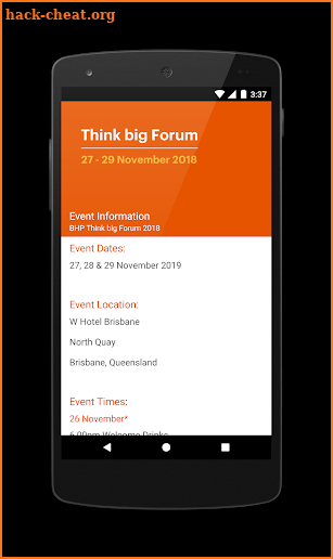 Think big Forum screenshot