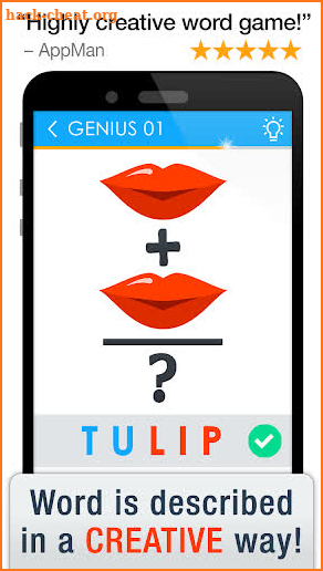 Think Creative: Guess The Word For Genius Brains! screenshot