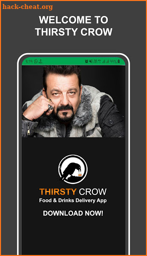 Thirsty Crow - Food & Drinks Delivery App screenshot