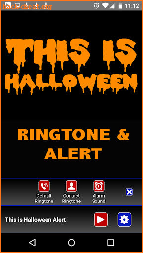 This is Halloween Ringtone screenshot