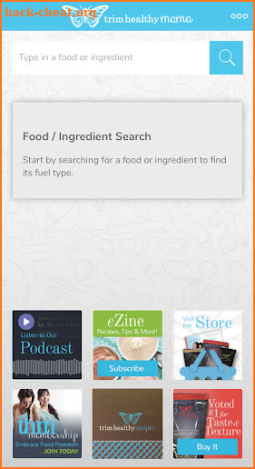 THM Food Analyzer screenshot