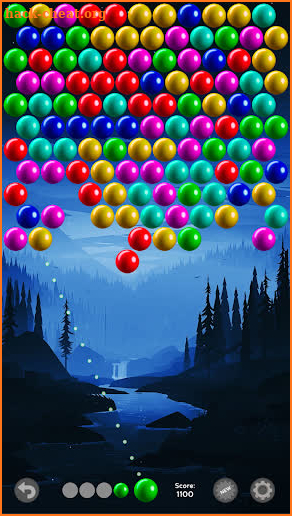 Thomas Bubble Space. Pop bubbles & match 3 shooter screenshot