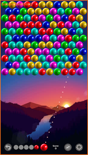 Thomas Bubble Space. Pop bubbles & match 3 shooter screenshot