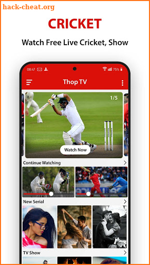 Thop Live TV - Free HD Live TV Guide for Thoptv screenshot