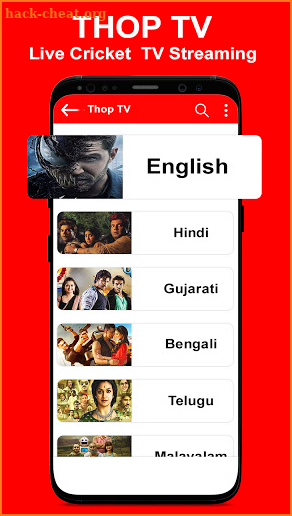 Thop TV - Free Live Cricket TV 2021 Advice screenshot