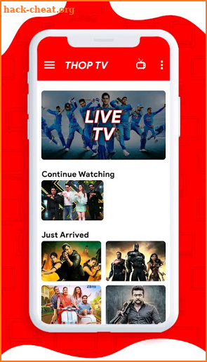 Thop TV : Live Cricket TV Streaming Free Guide screenshot