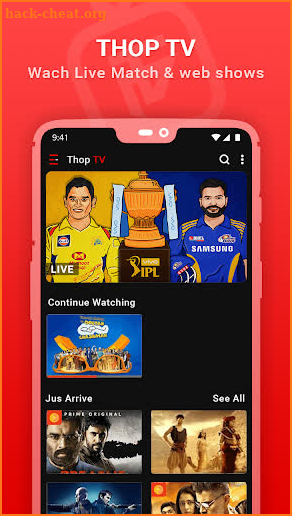 Thoptv Pro - Live Cricket , All TV Channels Guide screenshot