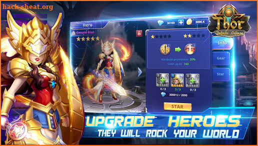 Thor: infinite Defense screenshot