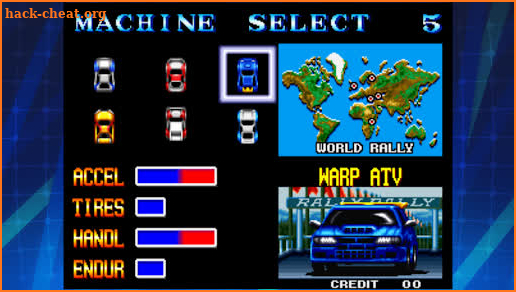 THRASH RALLY ACA NEOGEO screenshot