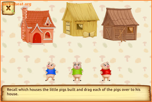 Three Little Pigs Story Adventure screenshot