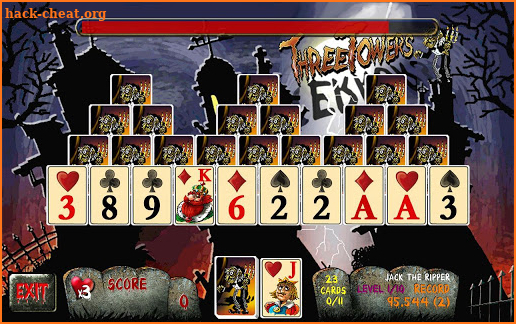 Three Towers Solitaire Ad Free screenshot