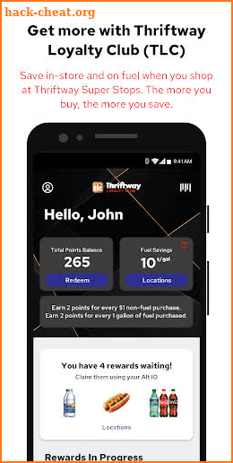 Thriftway Loyalty Club (TLC) screenshot