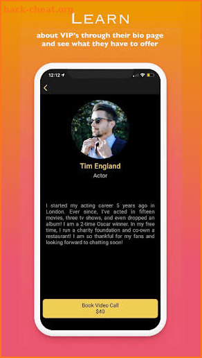 Throne: Video Chat Celebrities screenshot