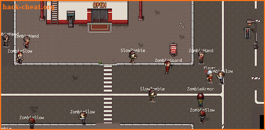 Through the Zombie Apocalypse Pixel mmorpg screenshot