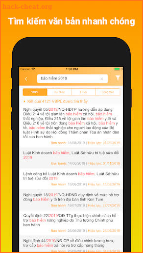 Thư Viện Pháp Luật screenshot