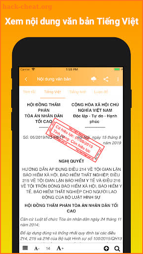 Thư Viện Pháp Luật screenshot