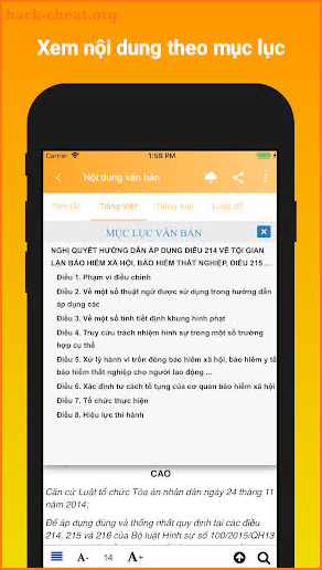 Thư Viện Pháp Luật screenshot