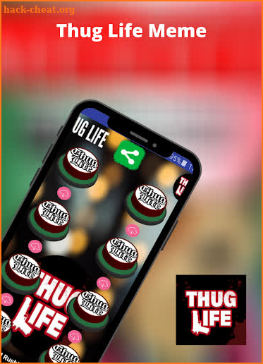 Thug Life Buttons screenshot