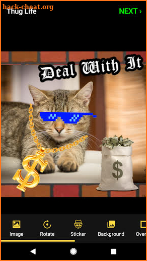 Thug Life Stickers: Pics Editor, Photo Maker, Meme screenshot