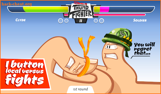 Thumb Fighter screenshot