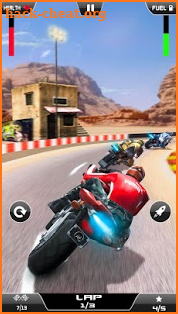 Thumb Moto Race screenshot