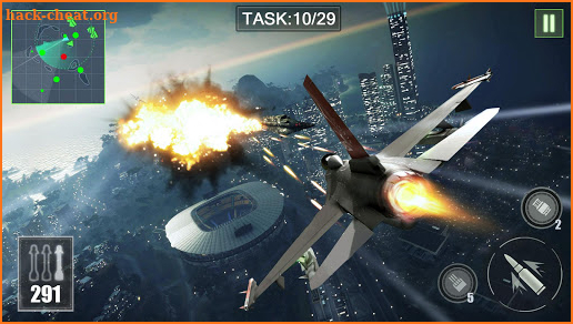 Thunder Air War Sims-Fun FREE Airplane Games screenshot