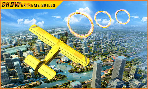 Thunder Airplane Skies Stunts 3D screenshot