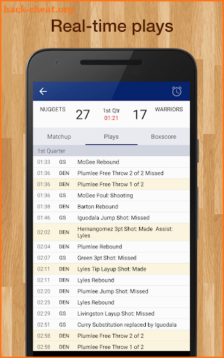 Thunder Basketball: Live Scores, Stats, & Games screenshot