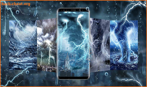 Thunder Storm Live Wallpaper Themes screenshot