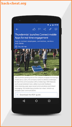 ThunderApp screenshot