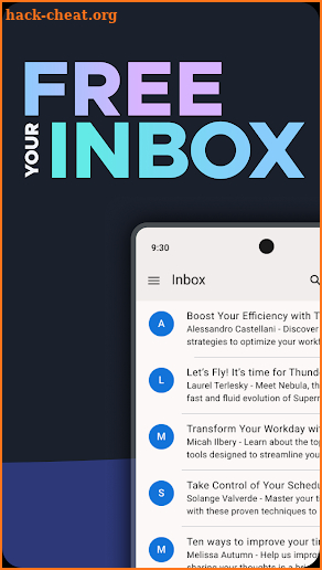 Thunderbird: Free Your Inbox screenshot