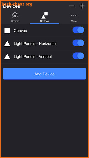 Thunderstorm for Nanoleaf screenshot