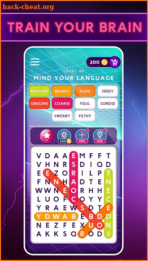 ThunderWords : Word Search & Puzzle Game screenshot