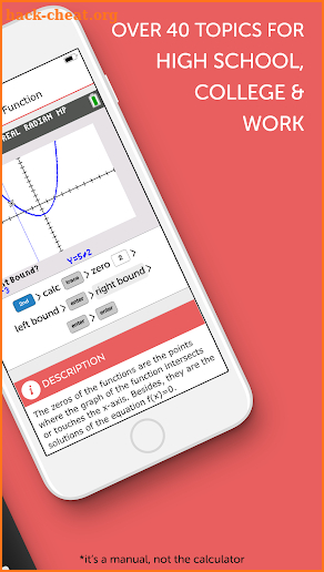 TI-84 CE Graphing Calculator Manual TI 84 screenshot