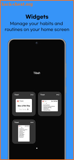 Tibah - routine, habit, To-do screenshot