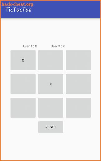 Tic Tac Toe :2 player screenshot