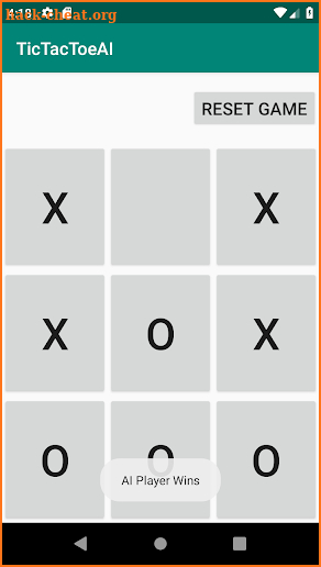 Tic Tac Toe AI screenshot