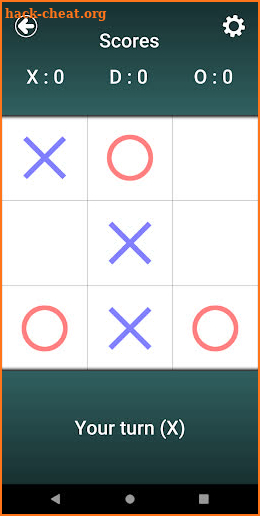 Tic Tac Toe - Play with friend screenshot