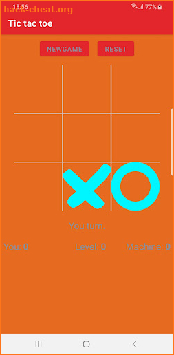 Tic tac toe un09q screenshot