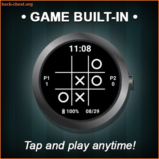 Tic Tac Toe Watch Face screenshot