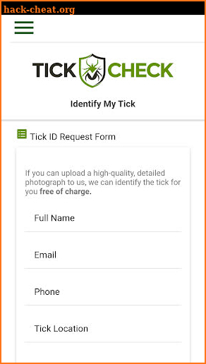 TickCheck - Free Tick Identification & Information screenshot