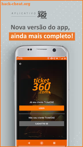 Ticket360 Ingressos + Eventos screenshot