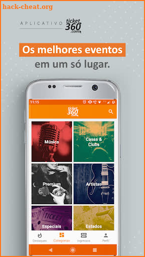 Ticket360 Ingressos + Eventos screenshot