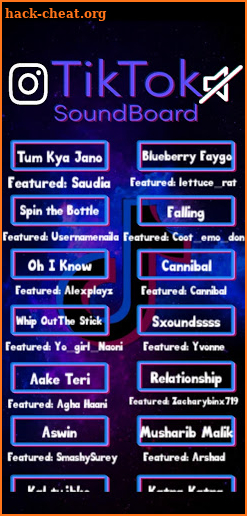 TickTockSoundBoard - Popular Sounds From TikTok screenshot