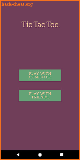 Tictactoe screenshot